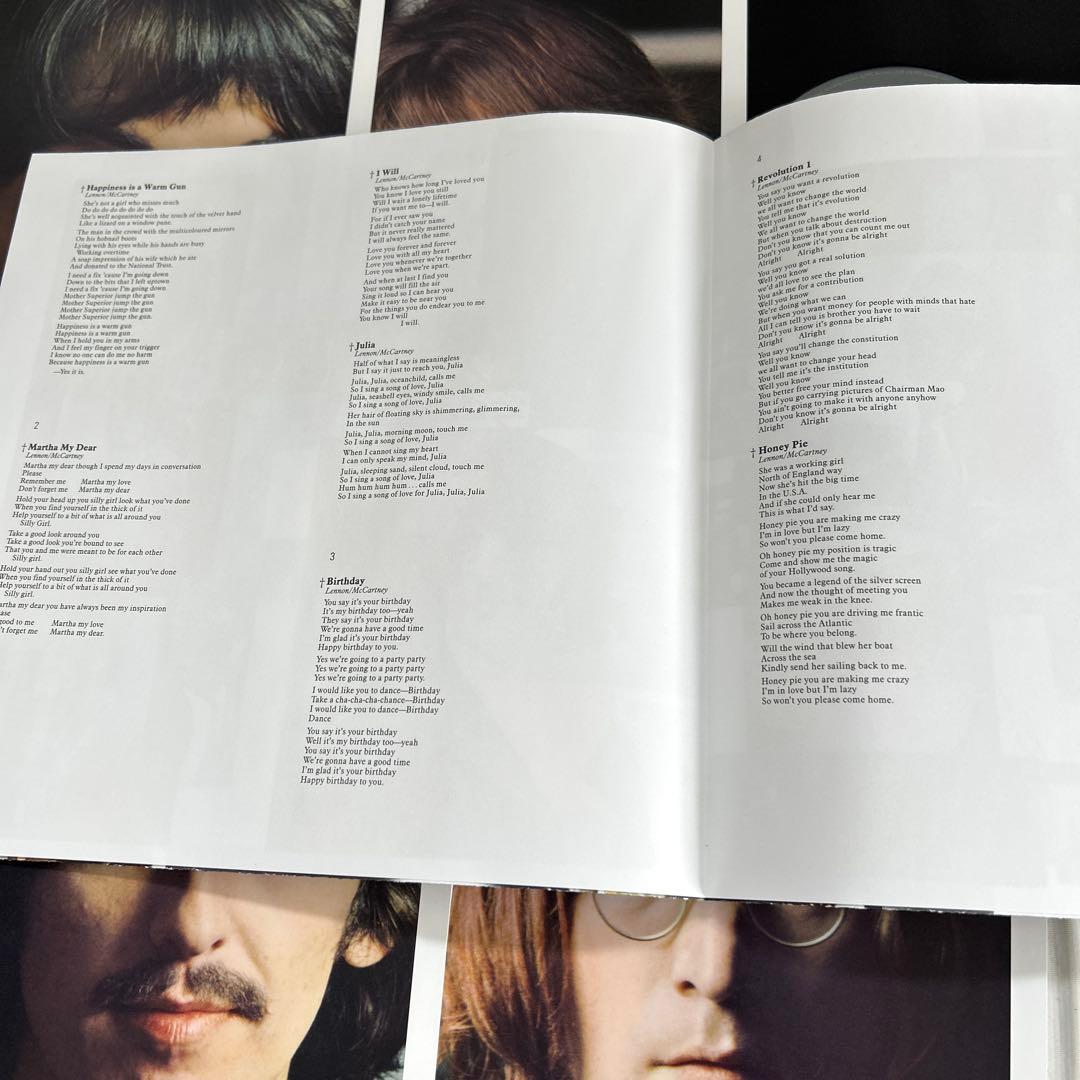 ★美品★ ホワイトアルバム　2012リマスター盤アナログレコード　ビートルズ