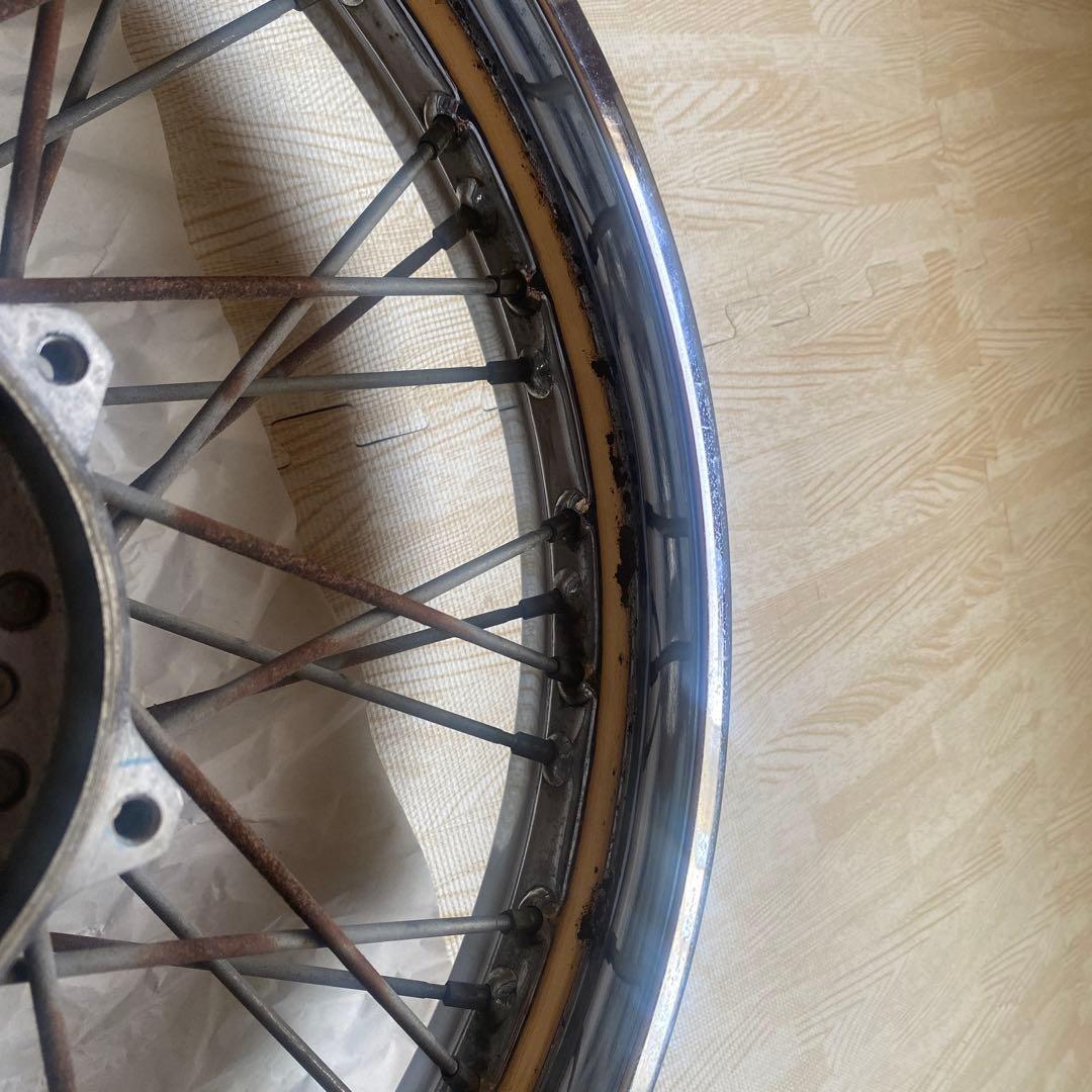 ドラッグスター400 19インチホイール