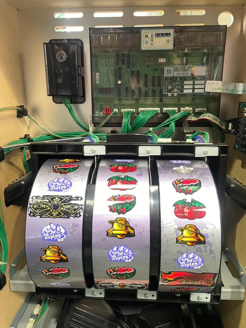 パチスロ実機　十字架IV　不要機ボリューム調整付