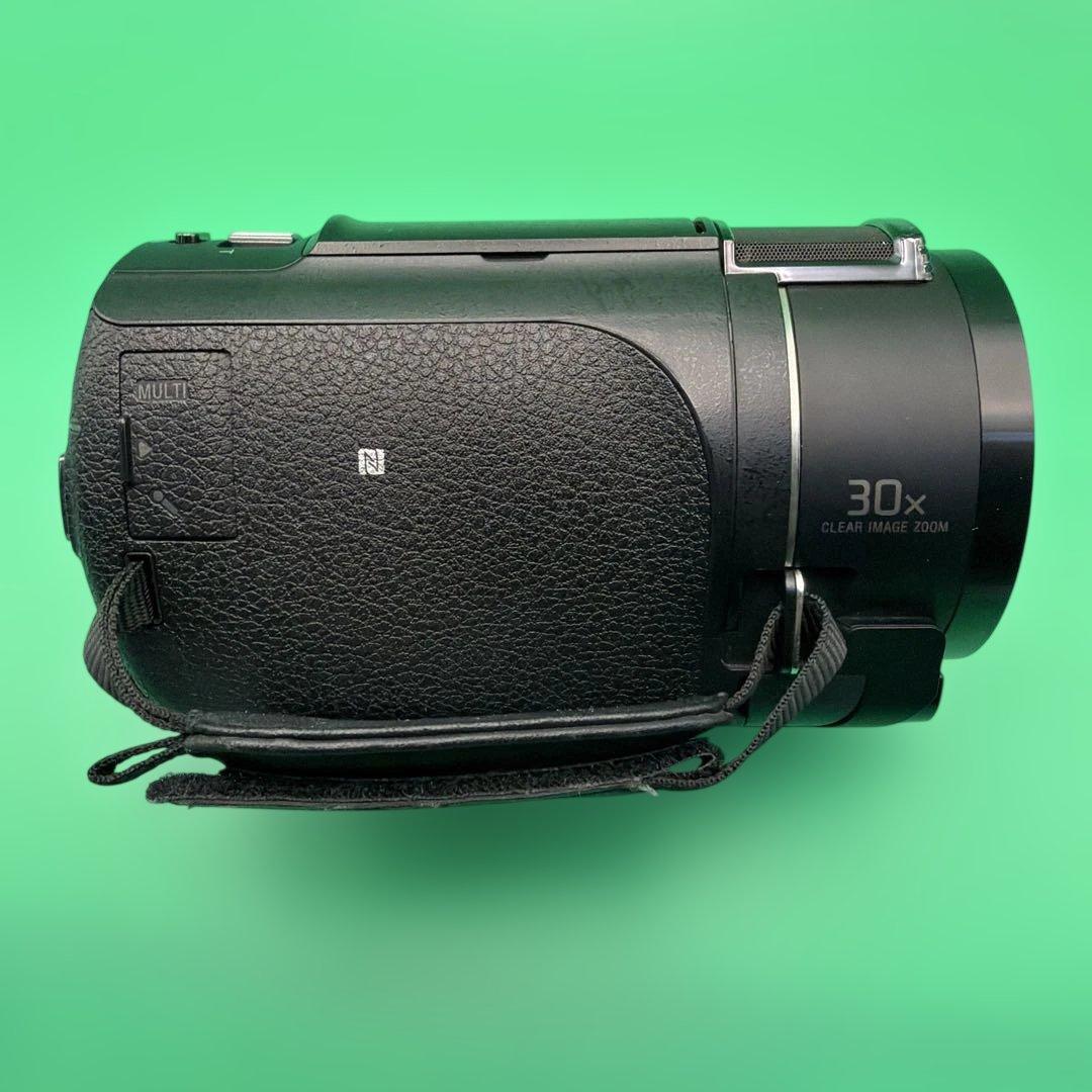 SONY ビデオカメラ FDR-AX40 4K 光学20倍 黒 ハンディカム