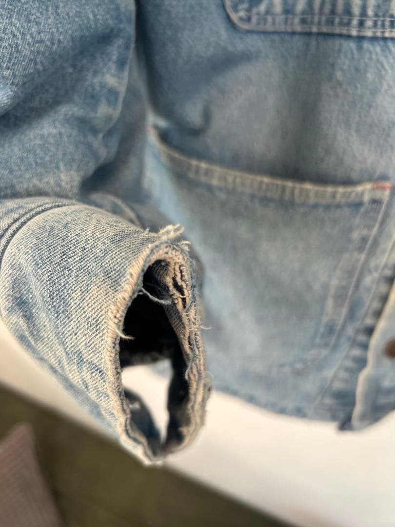 BIG BEN デニム カバーオール　70'-80' ビンテージ　ブランケット