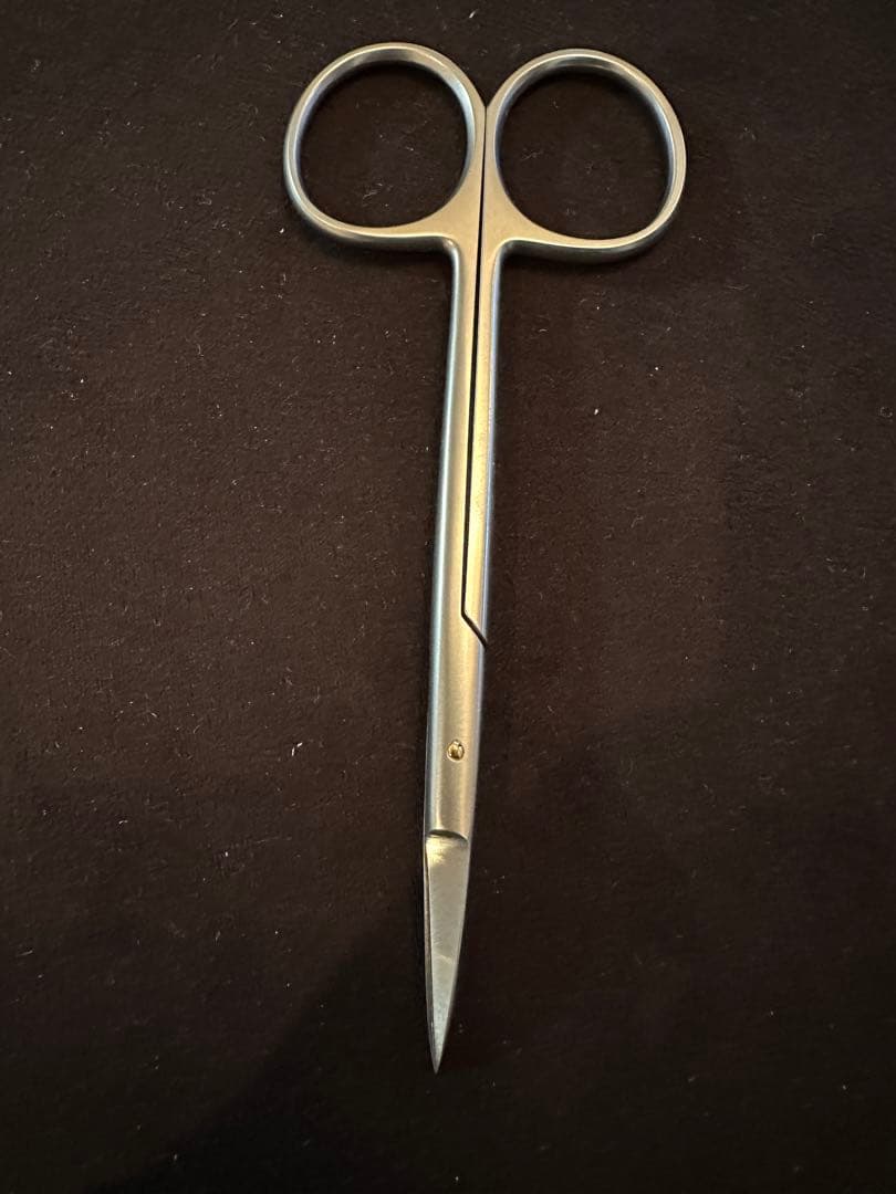 スーパーカット 剪刀 ジャベリー 外科用 曲鋭 13センチ