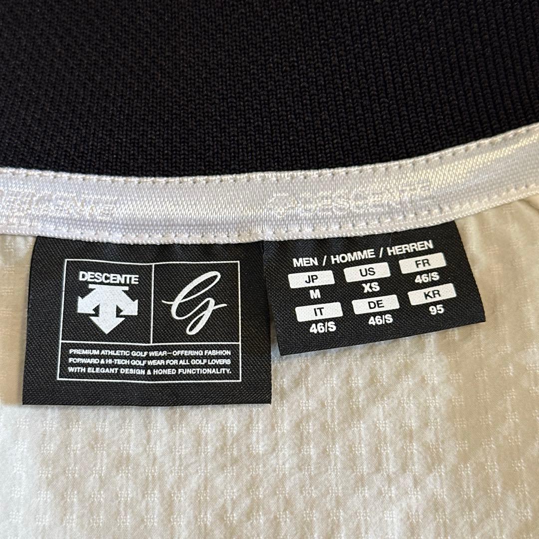 DESCENTE ゴルフ スクエアメッシュ ウィンドジャケット M デサント