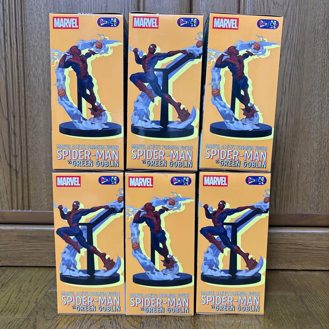 MARVEL スパイダーマンvsグリーン・ゴブリン フィギュア6個セット