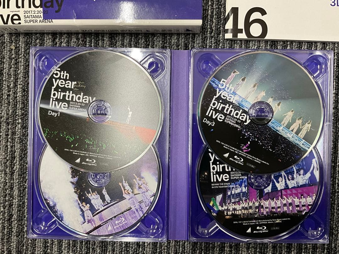 乃木坂46/5th YEAR BIRTHDAY LIVE 完全生産Blu-ray