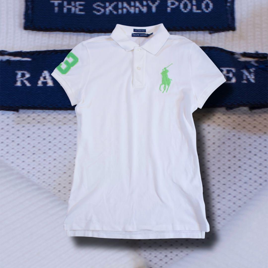 [良品] RalphLaurenラルフローレン　ビッグポニー　y2k ホワイト3