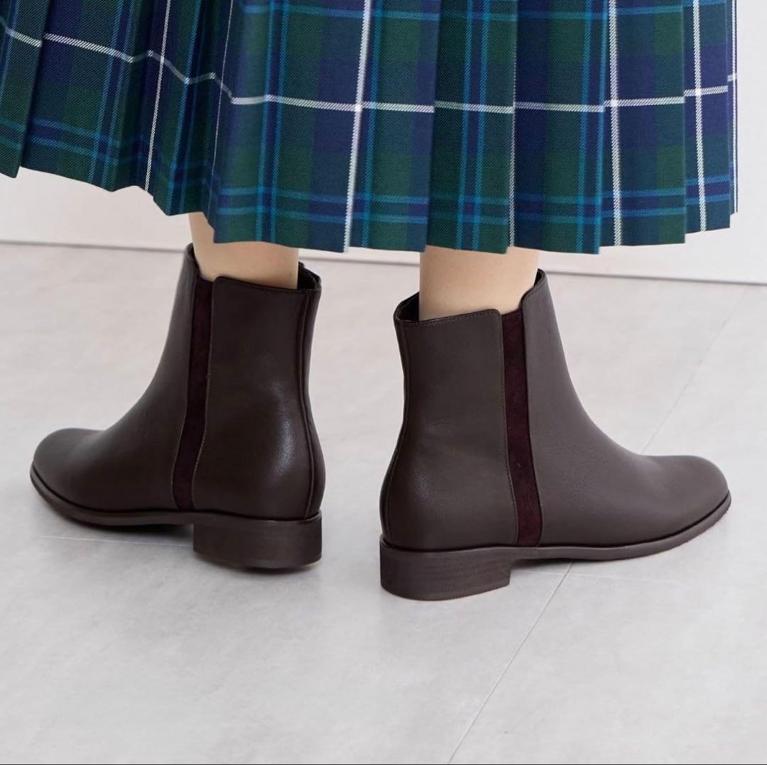 Q8]卑弥呼（HIMIKO） サイド切替デザインブーツ