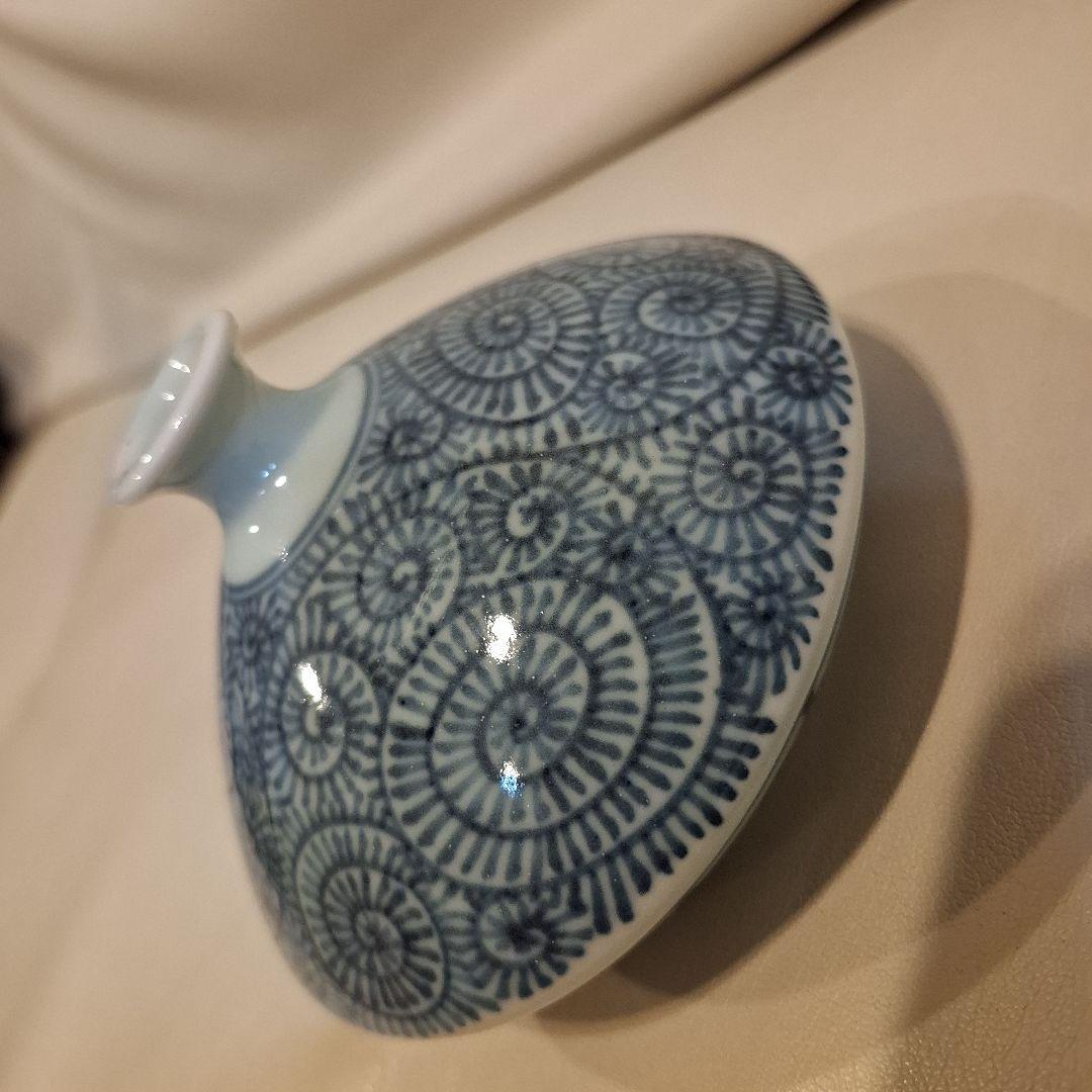 伊万里焼蛸唐草油壺