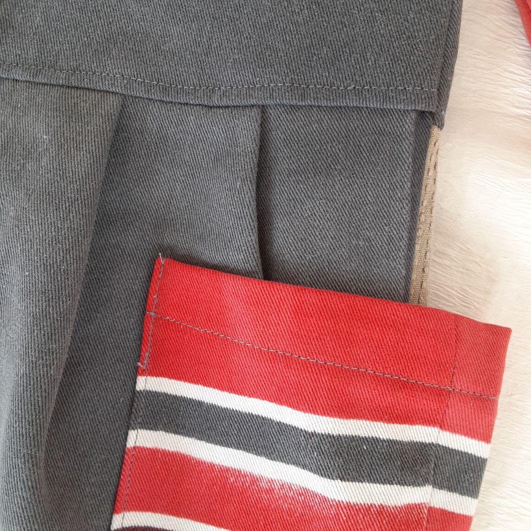 着物リメイク　消防団半纏　ジャンパースカート