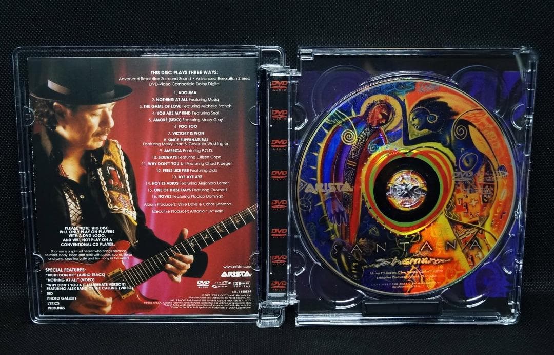 【中古DVD-Audio】サンタナ「シャーマン」ハイレゾ希少廃盤
