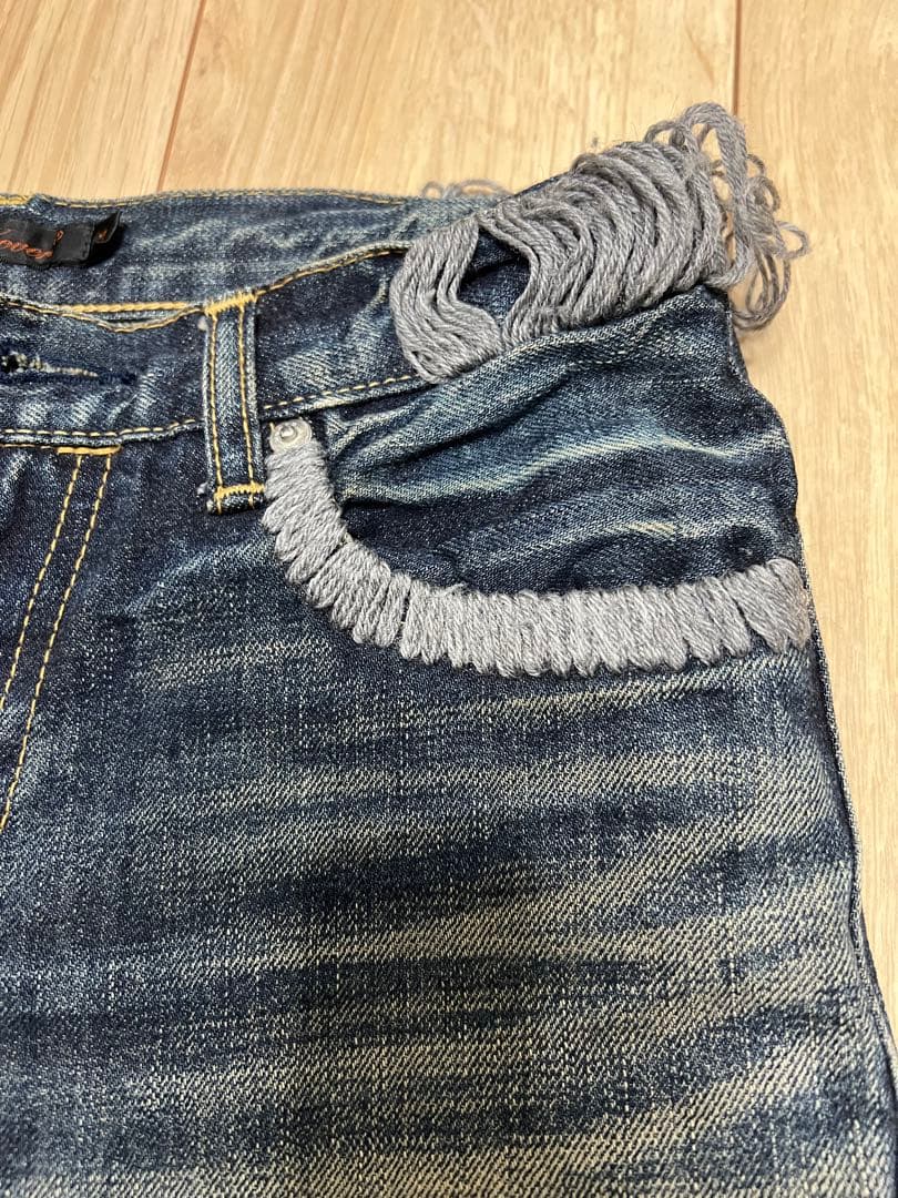 【レア】UnderCover アンダーカバー　刺繍入り　デニム　レディース1
