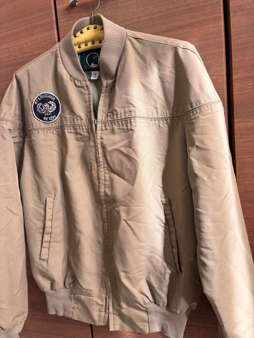 ヴィンテージカップショルダージャケットXLダービージャケット山田レンUSA製