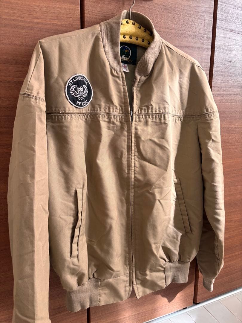 ヴィンテージカップショルダージャケットXLダービージャケット山田レンUSA製