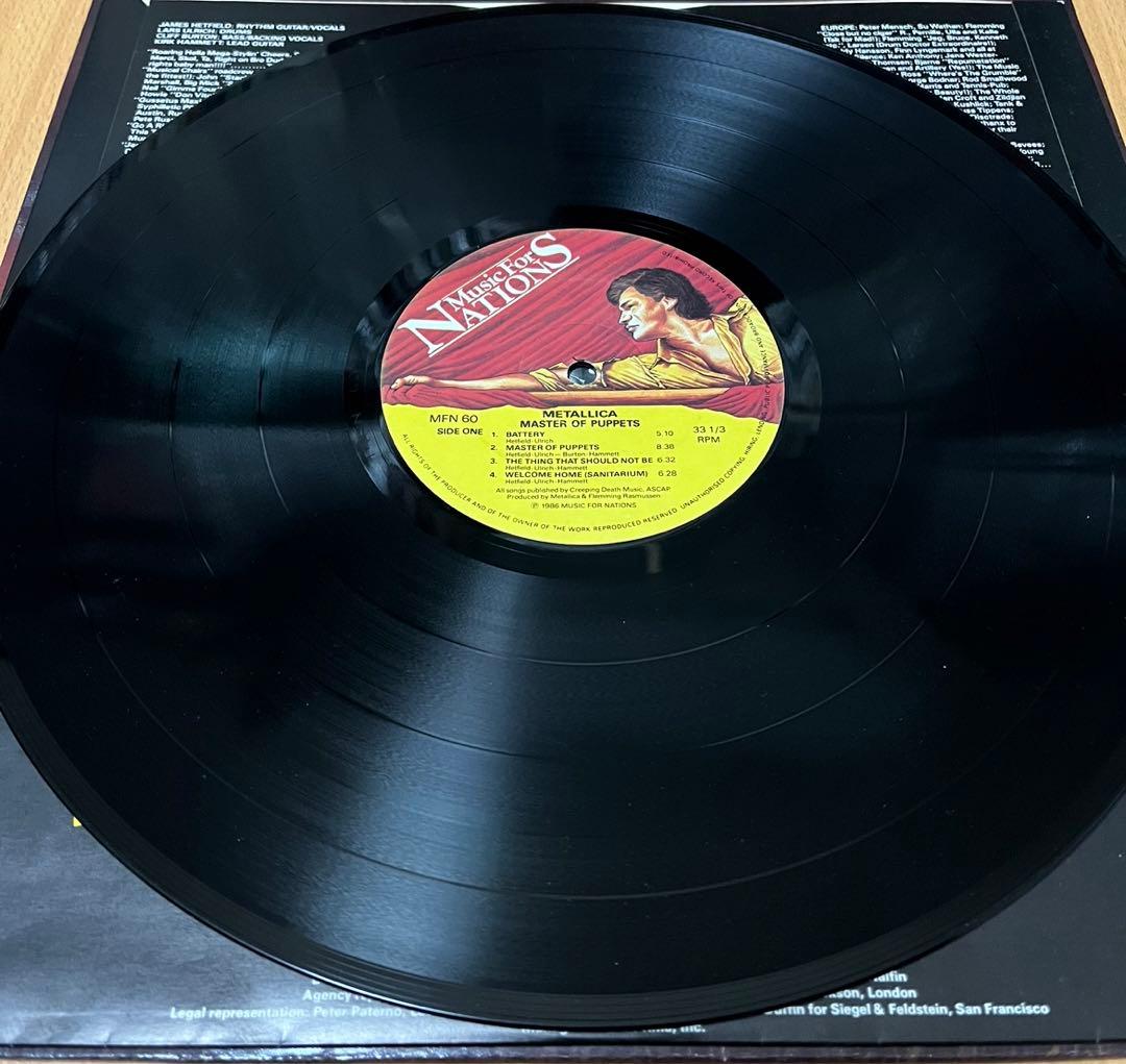 llica Master of Puppets UK盤