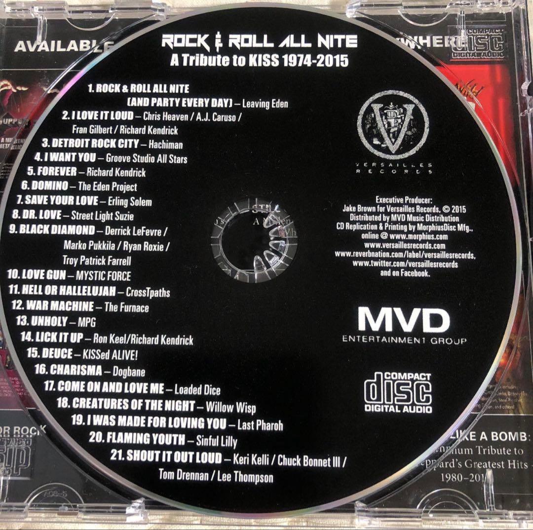 洋楽 A TRIBUTE TO KISS / ROCK & ROLL ALL NITE
